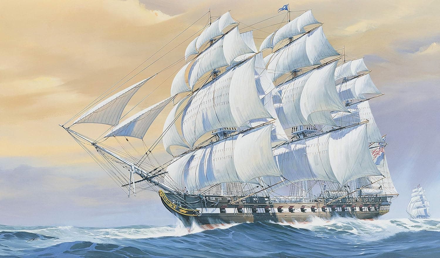 Revell 1:196 USS Constitution Plastic Model Ship Kit