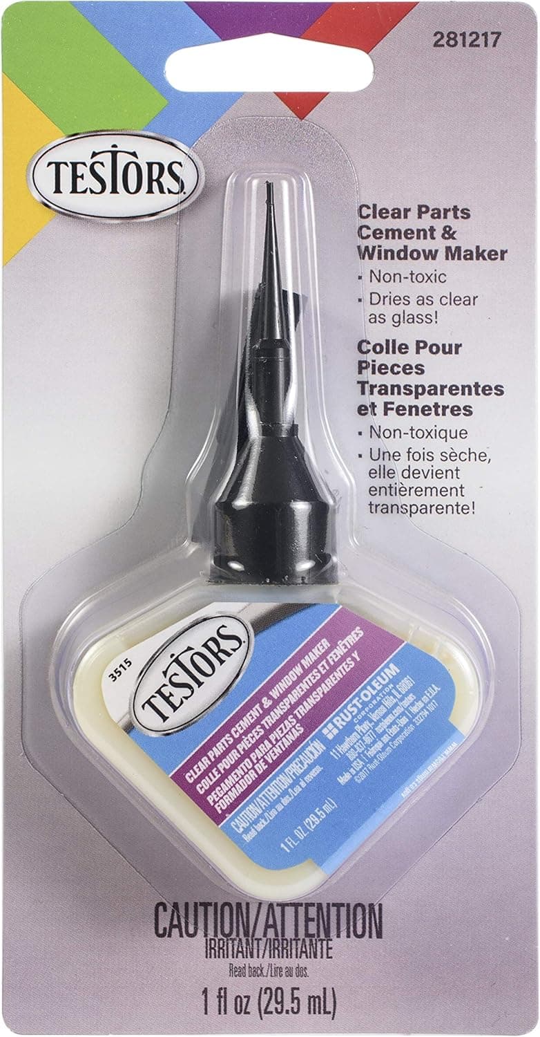 Testors 3515CT Clear Parts Cement 1oz