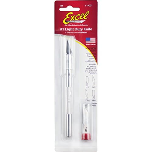 Excel 19001 19001 K1 Knife Set W/Cap and 5 Blades