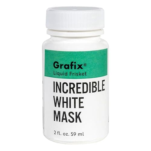 Grafix Incredible White Mask Liquid Frisket, 2 oz