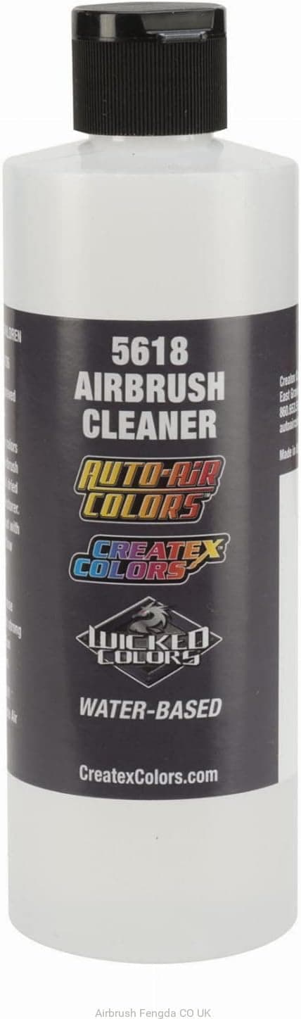 Createx Airbrush Cleaner 8 Oz for Iwata, Badger, Paasche Airbrushes
