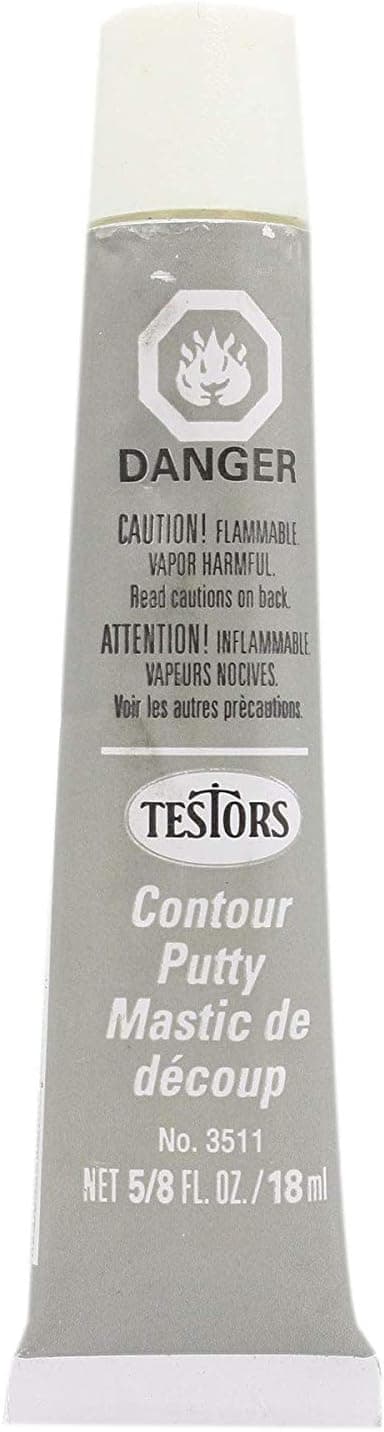 Testors Contour Putty, Modeling Putty, 5/8 Oz Tube