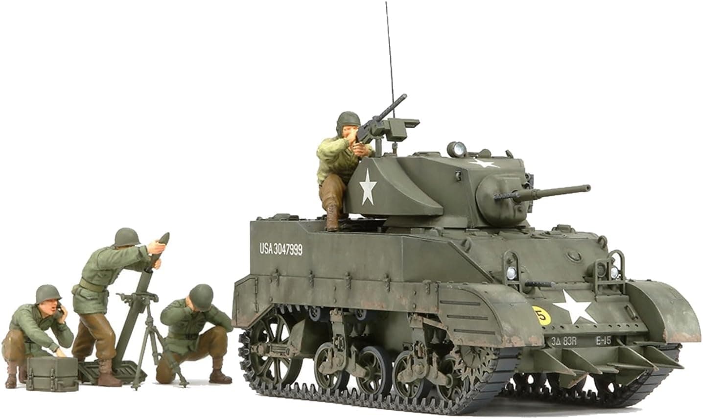 Tamiya 35313 1/35 US Light Tank M5A1 Plastic Model Kit