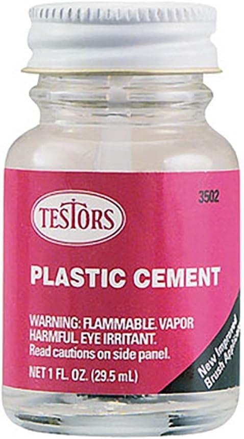 Testors Plastic Cement Liquid 1 Oz