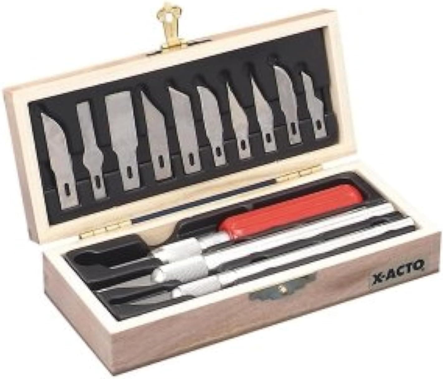 X-ACTO Knife Set, 3 Knives, 10 Blades, Carrying Case