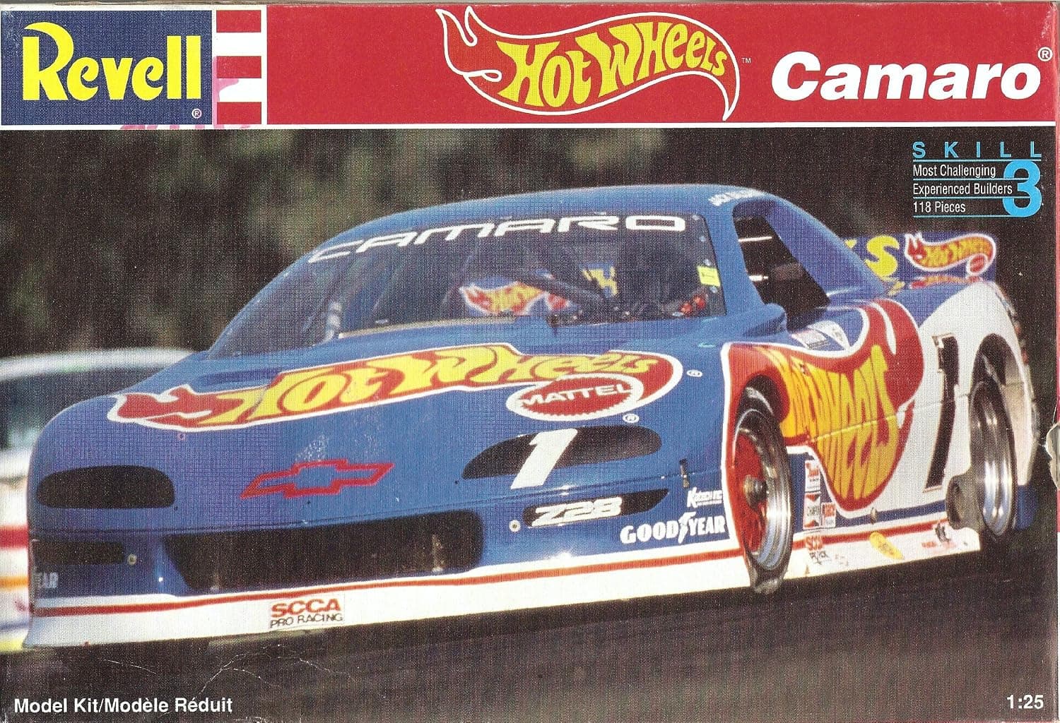 Revell Hot Wheels Camaro 1:25 Scale Model Kit