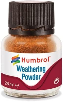 Humbrol Weathering Powder Rust Color AV0008