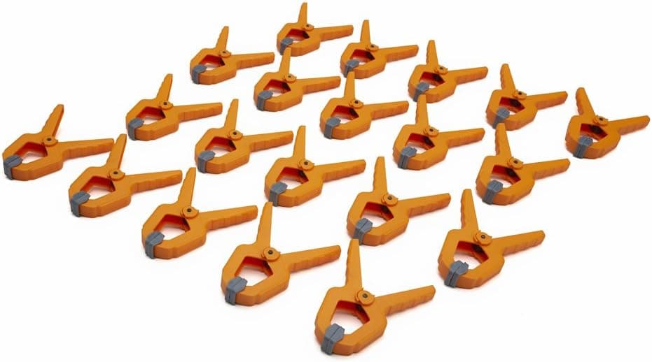 Bora 1-Inch Mini Spring Clamp, 20-pack, 540520