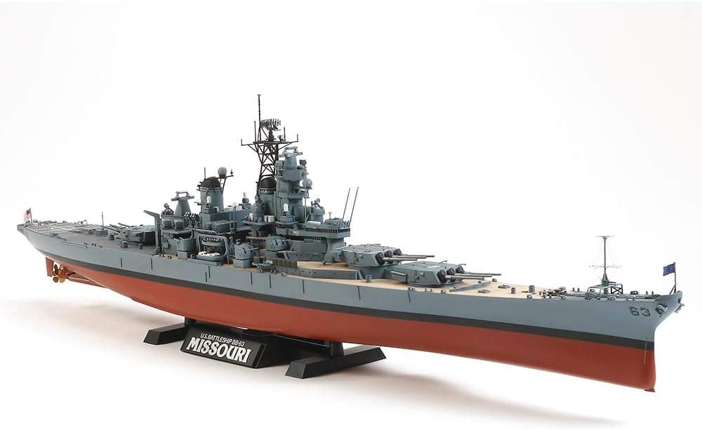 Tamiya Models USS Missouri BB-63 Circa 1991 1/350 Model Kit TM78029