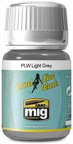 AMMO of Mig Jimenez Panel Line Wash Light Grey AMIG1600