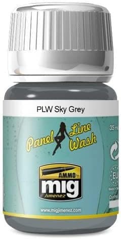 AMMO of Mig Jimenez Panel Line Wash Sky Grey AMIG1607