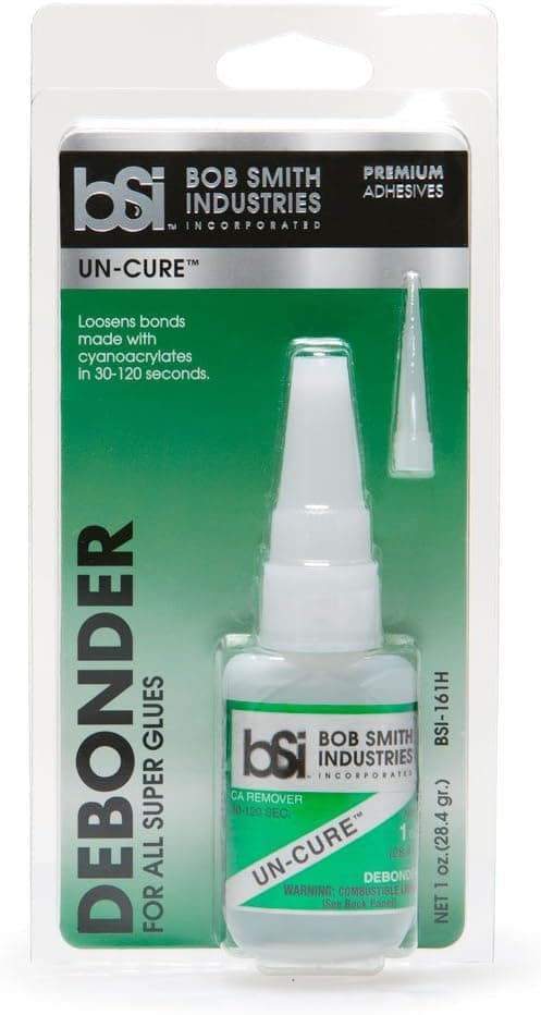 Bob Smith Industries BSI-161H UN-CURE Super Glue Debonder, 1 oz., Clear