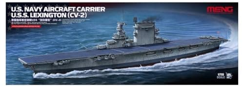 MENG PS-002 USS Lexington Cv-2 Aircraft Carrier Model Set, 1:700 Scale