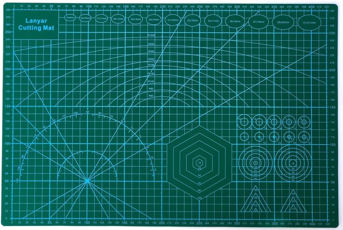 Gundam Model Builder's Cutting Mat 12"x18" (A3)