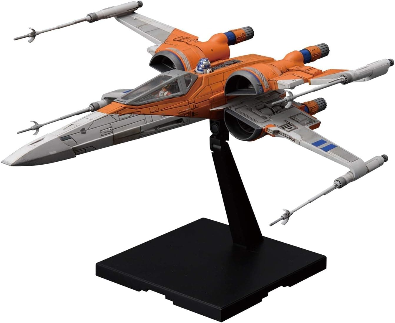 Bandai Hobby Star Wars Poe's X-Wing Fighter (Rise of Skywalker Ver.) 1/72 Plastic Model Kit