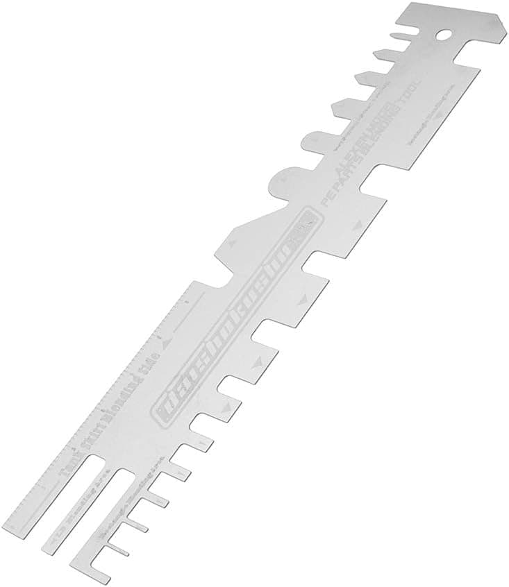 ANSAI Model Ship Tank Multitool - Stainless Steel - Includes Tube Bender, Folding Tool, Auxiliary Ruler, Vices
