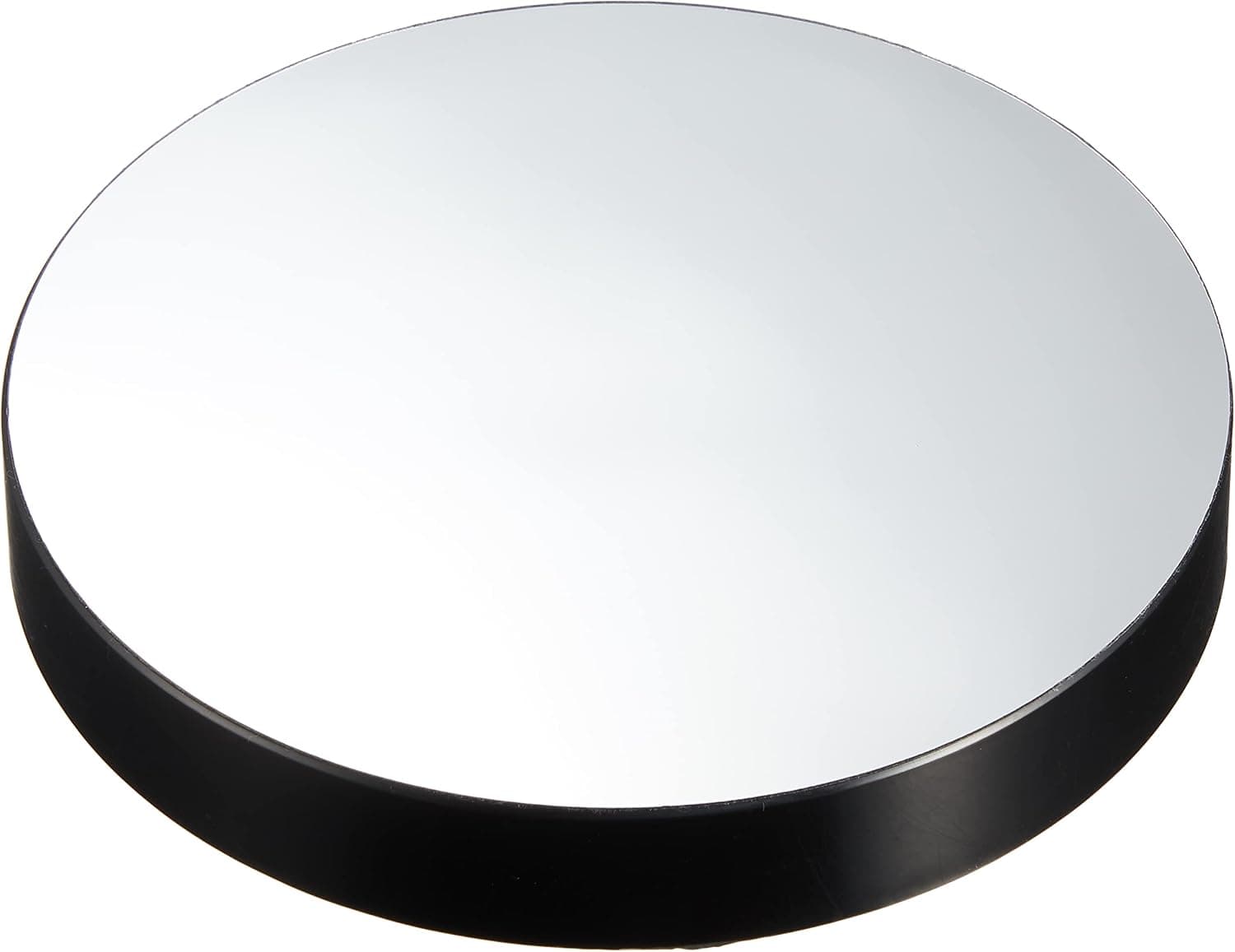 Rotary Display Turntable 5 Inches Black with Mirror Surface for 1/64 Scale Models by True Scale Miniatures