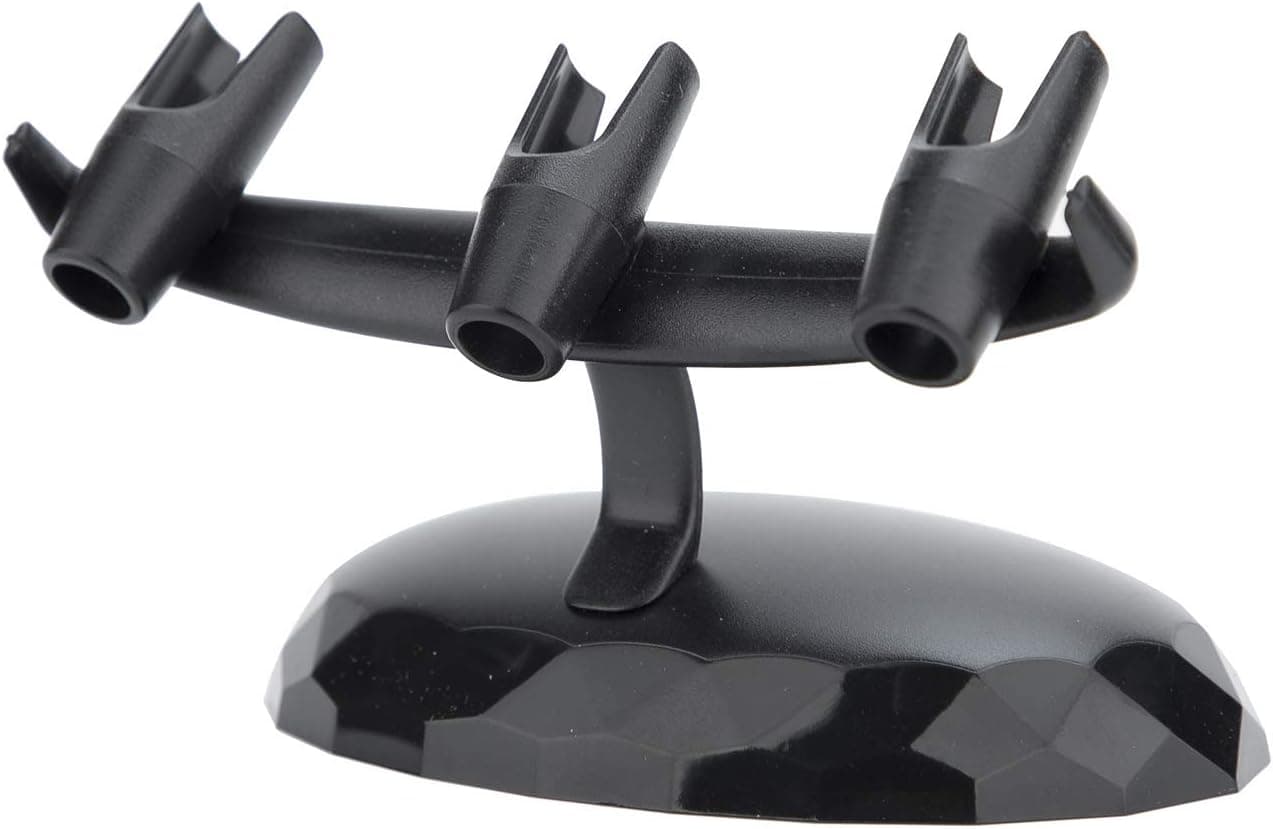 Uouteo Airbrush Gun Holder Station Plastic Air Brush Stand Holds 3 Universal Airbrush Pens