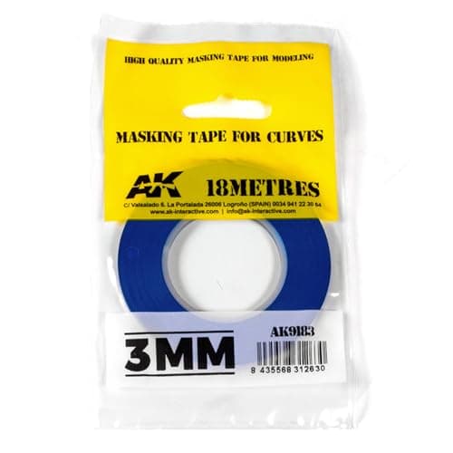 AK Interactive AK9183 Masking Tape for Curves 3mm x 18m