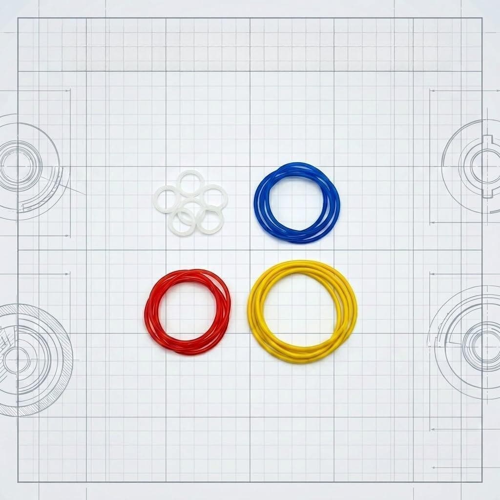 TZBTSTEAM Rubber Bands for Technic Parts, Compatible with Building Block Brands