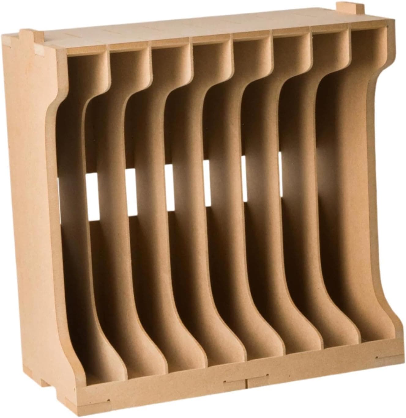 TTETTZ Model Kit Storage Rack MDF Tool Stand Hobby Organizer Wooden Parts Holder Runner Shelf for DIY Model Assembly Suitable for Home Office Workshop, 30x15x30cm
